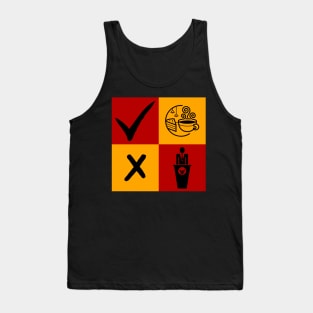 Coffee is more important than politicians #2 Tank Top